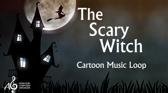 The Scary Witch – Cartoon Music Loop